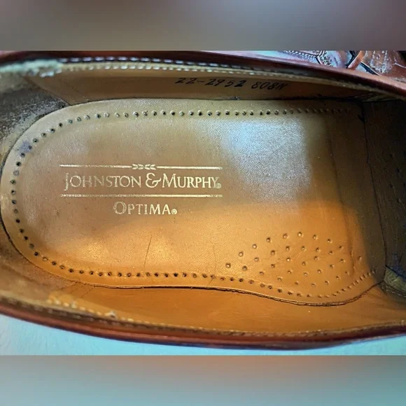 Johnston & Murphy Brown Leather Tassel Loafers - Picture 5 of 7